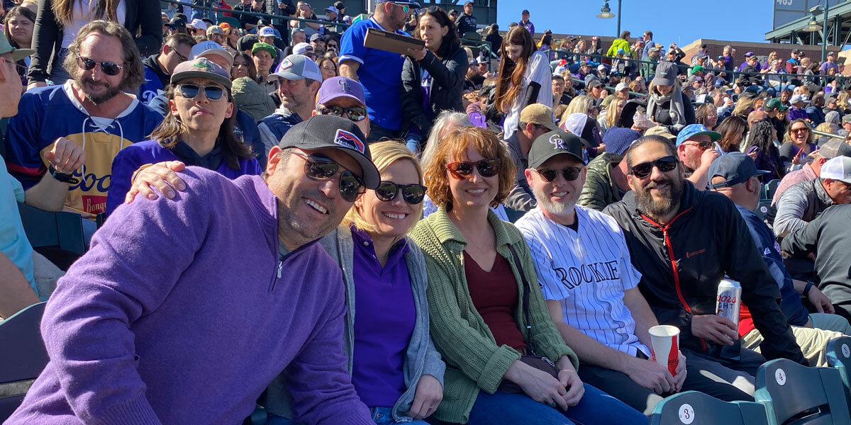 DBMK Team Celebrates Rockies Opening Day 2023