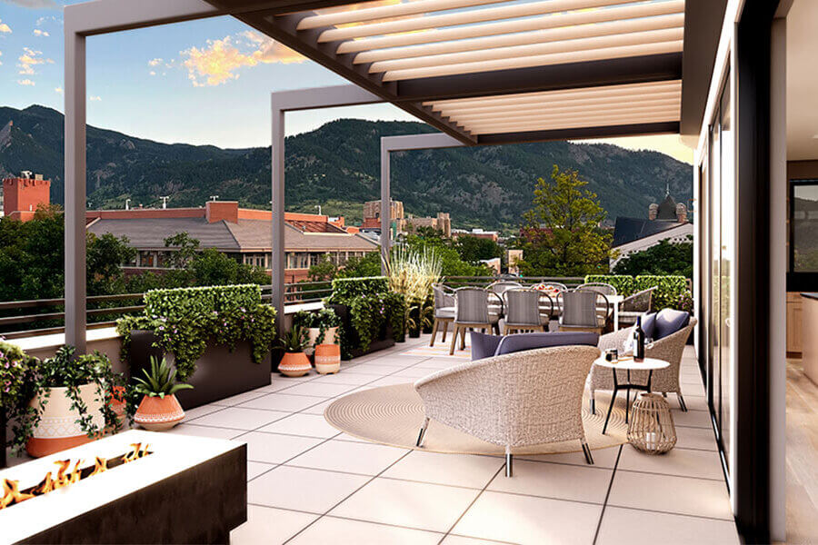 The Terraces on Spruce Condo Rendering