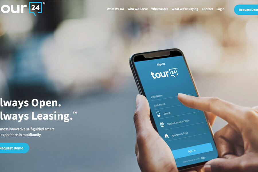 Tour24: A New Website To Fit A Fast-Growing Multifamily Innovator