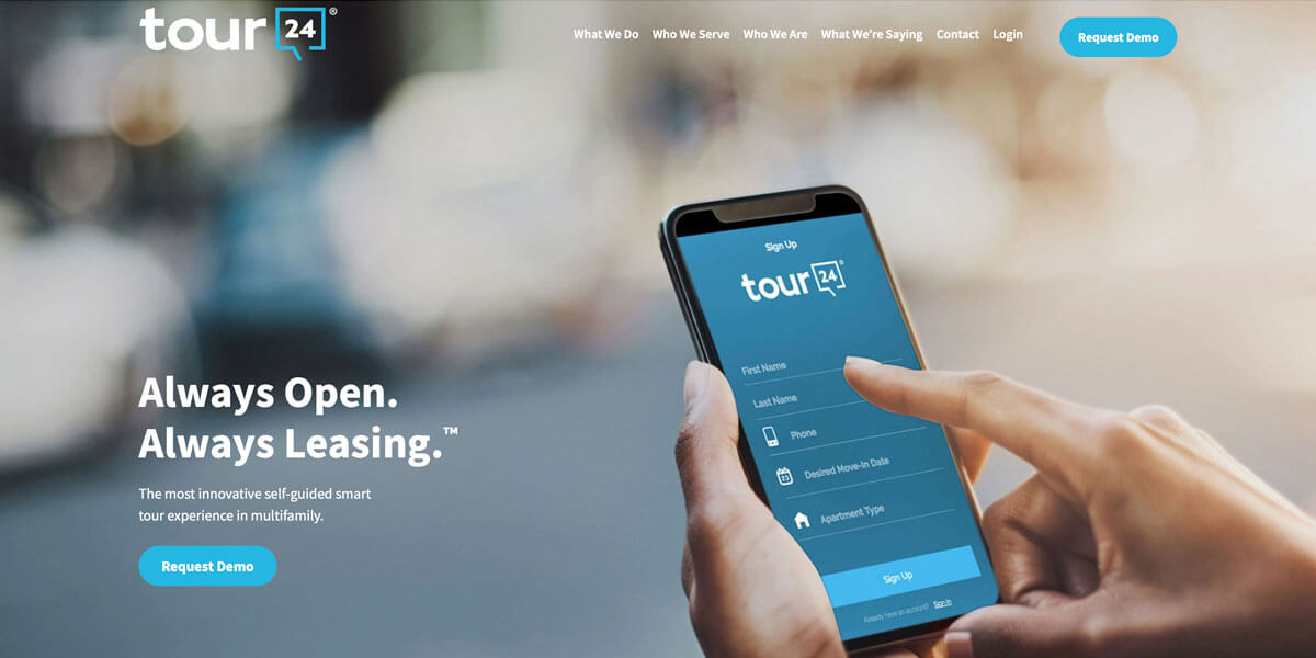 Tour24: A New Website To Fit A Fast-Growing Multifamily Innovator